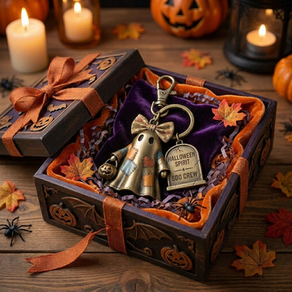 🔥Last Day 60% OFF🔥Halloween Spirit Boo Crew Ghost Keychain