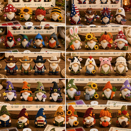 ✨DIY Beaded Gnome Kit – Relaxing Craft Project for Home & Stress Relief